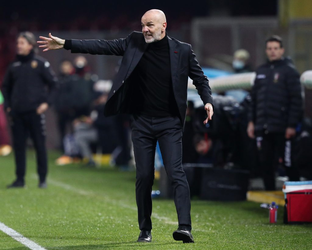 Stefano Pioli, allenatore del Milan dal novembre 2019