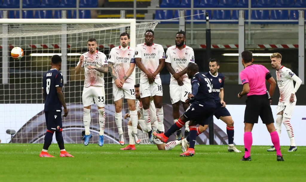 AC Milan v Crvena Zvezda  - UEFA Europa League Round Of 32 Leg Two