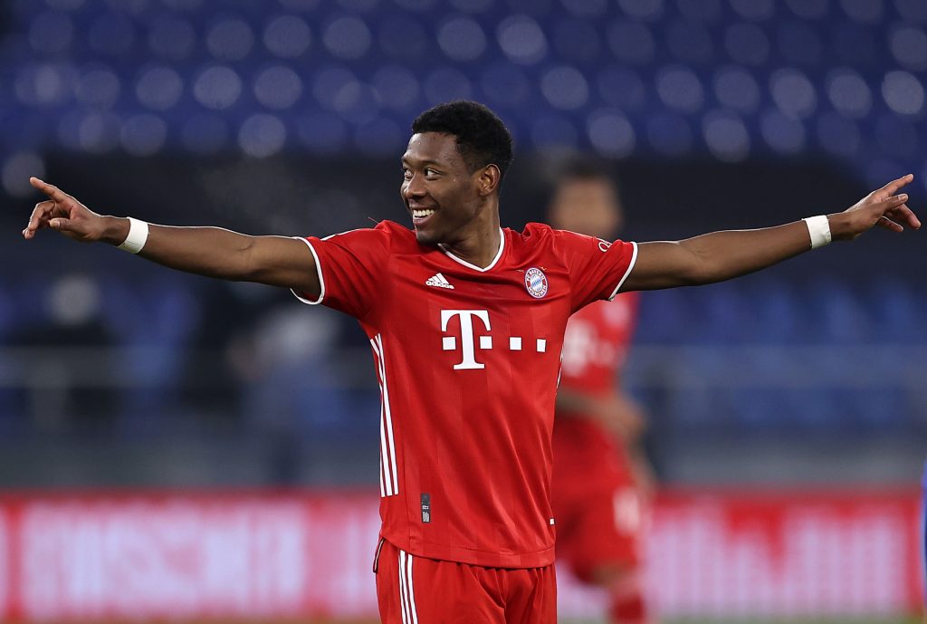 David Alaba difensore austriaco che a giugno lascerà il Bayern Monaco