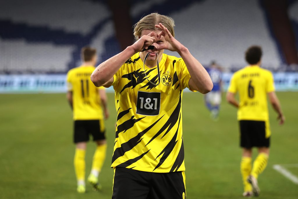 Erling Haaland, attaccante del Borussia Dortmund