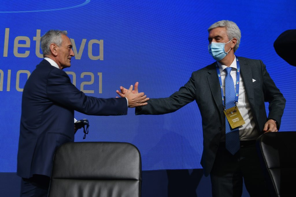 Gabriele Gravina e Cosimo Sibilia si sono sfidati per la presidenza della FIGC
