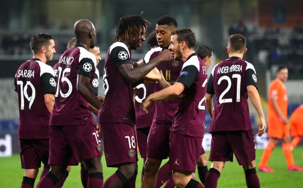 Il PSG di Moise Kean e Alessandro Florenzi