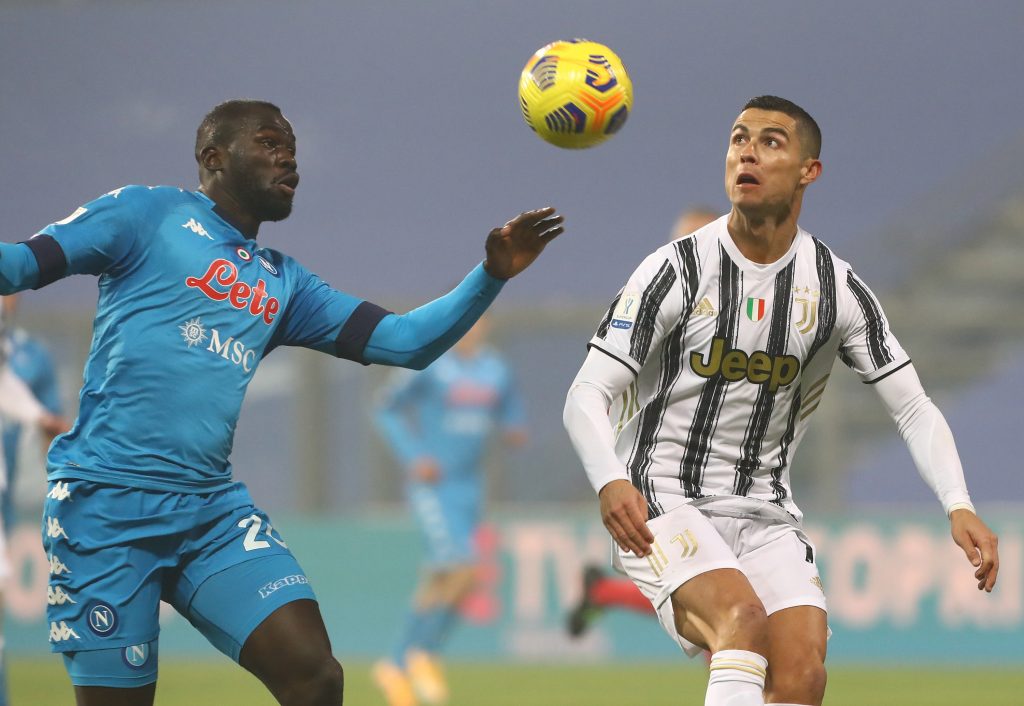 Kalidou Koulibali affronta Cristiano Ronaldo