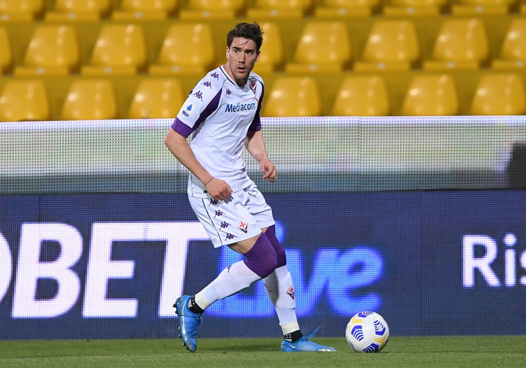 Dusan Valhovic, attaccante classe 2000 della Fiorentina finito nel radar di Maldini