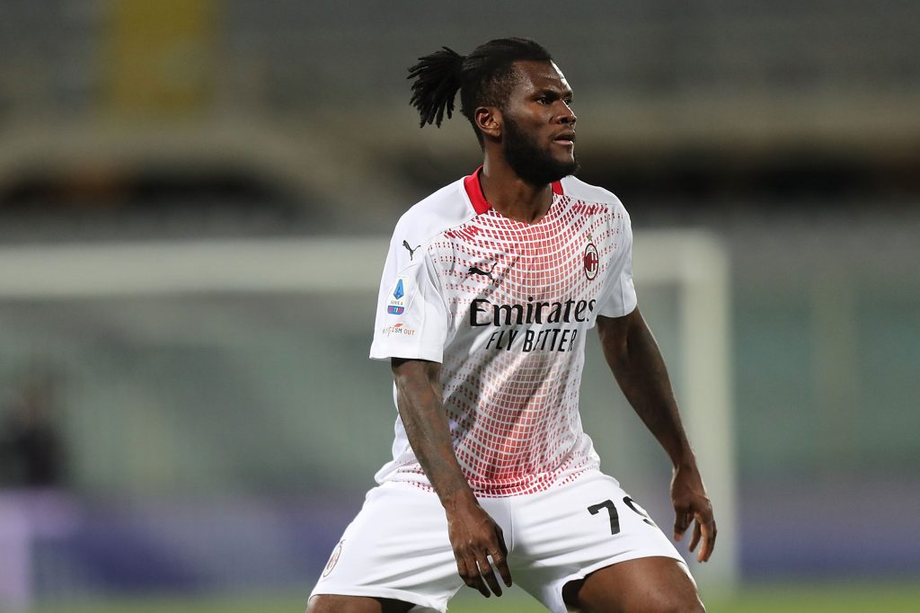 Franck Kessie, centrocampista rossonero numero 79.