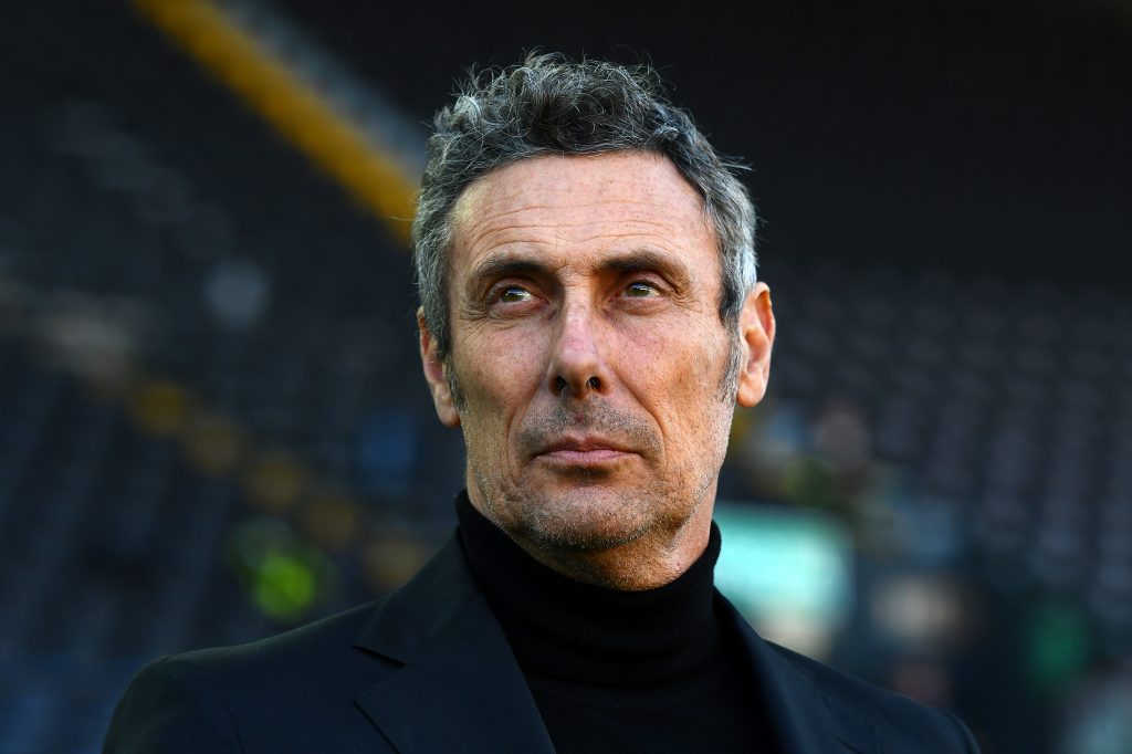 Luca Gotti, allenatore dell'Udinese