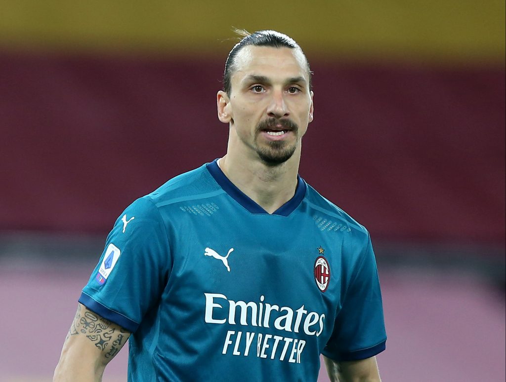 Zlatan Ibrahimovic, attaccante del Milan