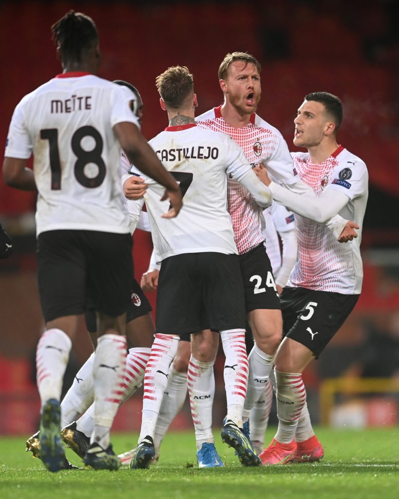 Manchester United v A.C. Milan - UEFA Europa League Round Of 16 Leg One