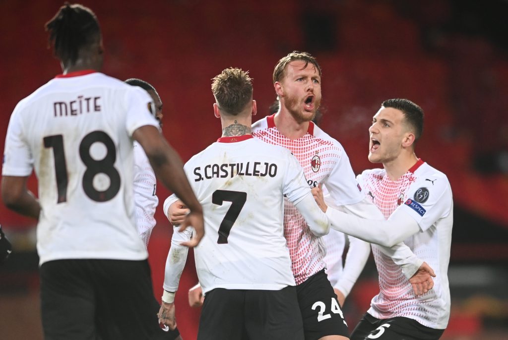 Manchester United v A.C. Milan - UEFA Europa League Round Of 16 Leg One