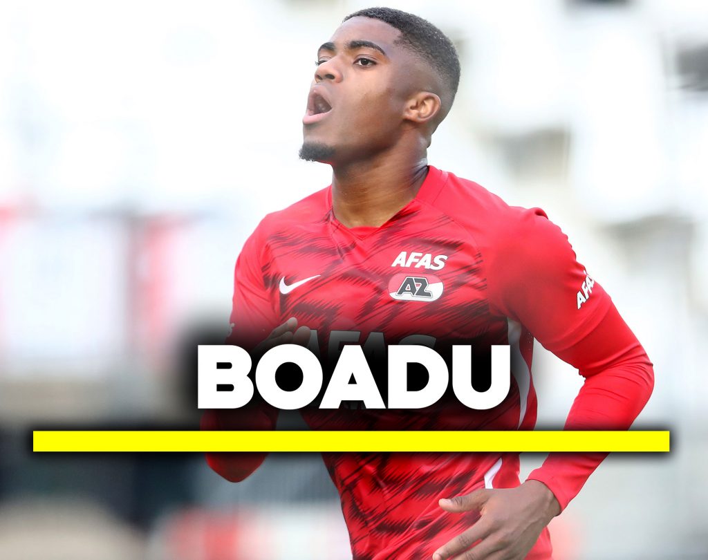 Myron Boadu accostato di recente ai rossoneri.