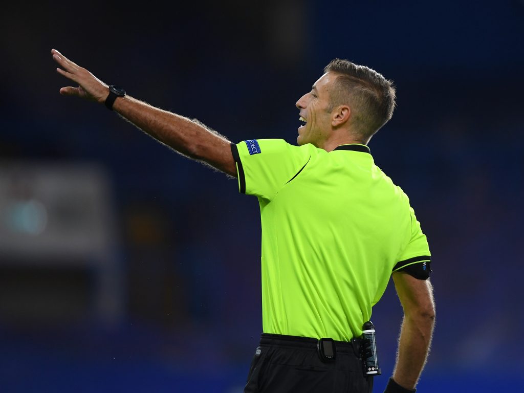 L'arbitro Davide Massa