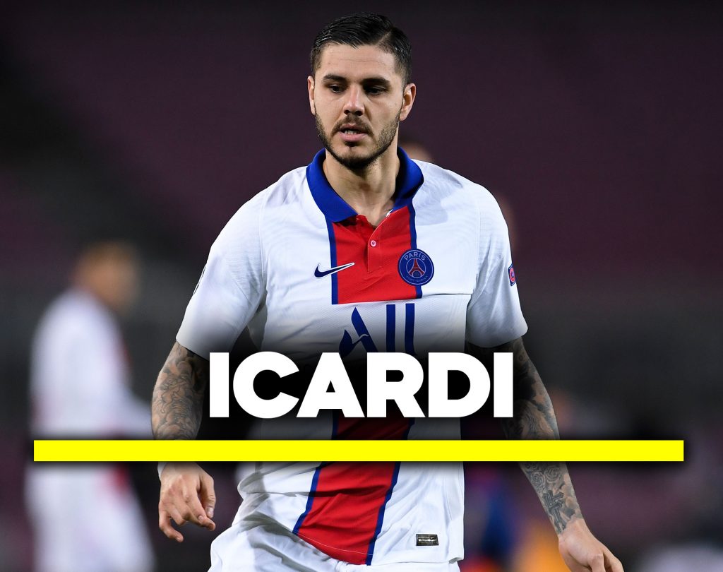 Mauro Icardi obiettivo di lusso per l'attacco.