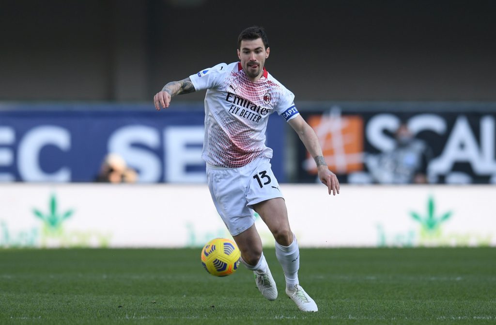 Alessio Romagnoli, capitano del Milan