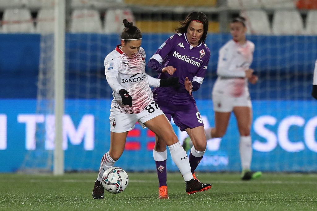 Veronica Boquete, calciatrice spagnola del Milan Femminile