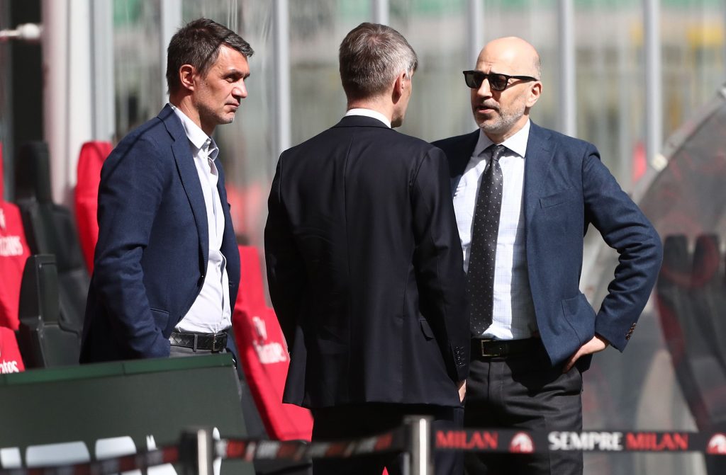 La dirigenza del Milan