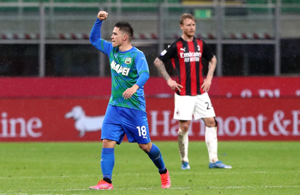 Milan-Sassuolo, Raspadori