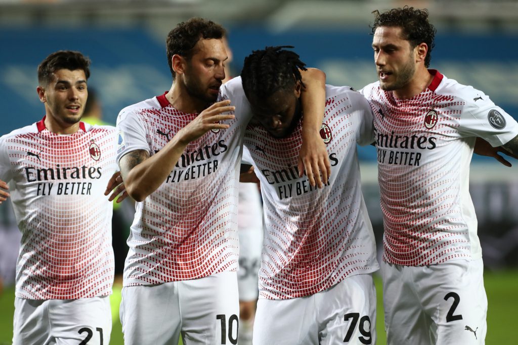 Atalanta-Milan, la festa dei rossoneri