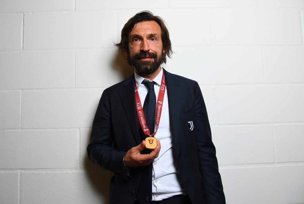 Andrea Pirlo vince la Coppa Italia