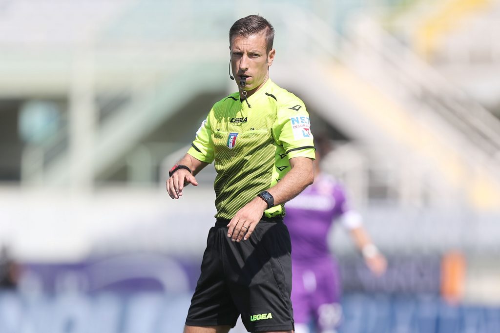 Davide Massa, arbitro della Sezione di Imperia