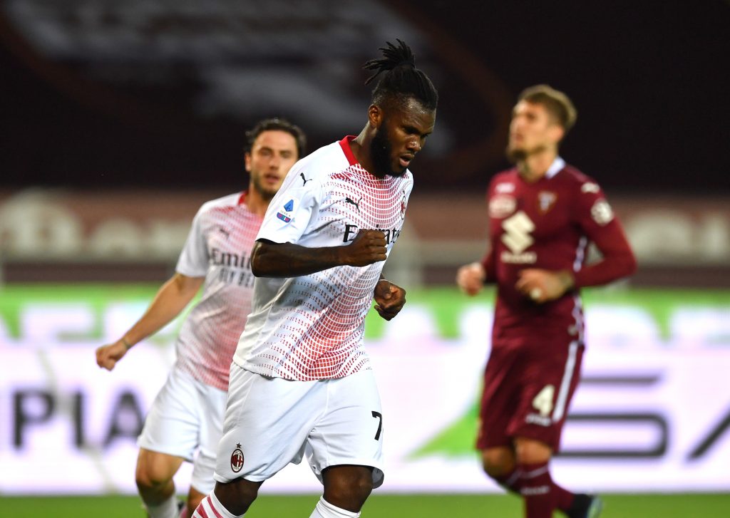 Il rigore di Kessie contro il Torino