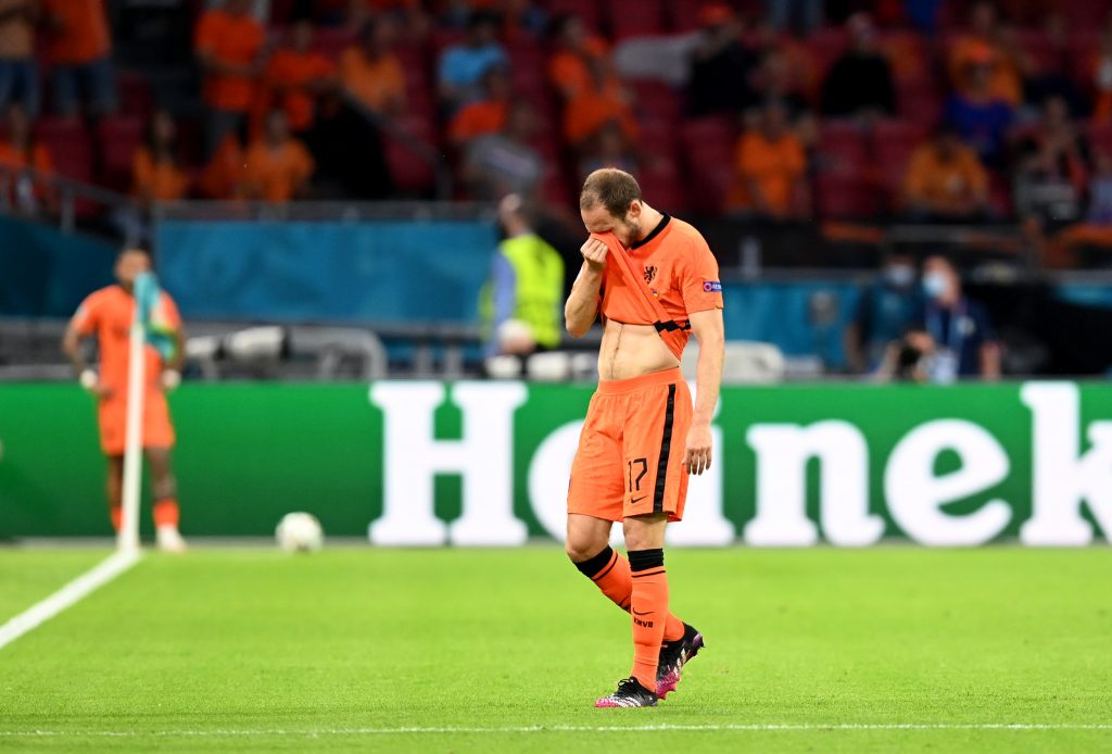 Daley Blind, calciatore dell'Olanda che gioca con defibrillatore nel cuore