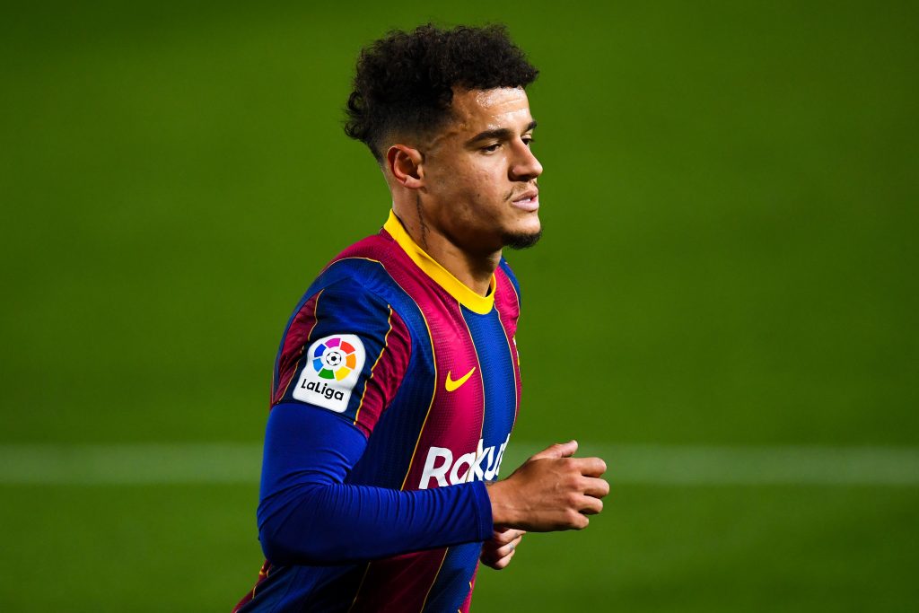Coutinho con la maglia del Barcellona