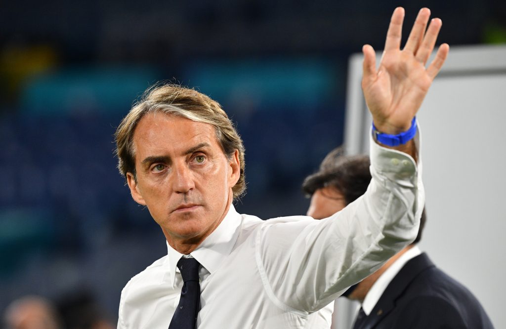 Roberto Mancini, CT della Nazionale italiana.