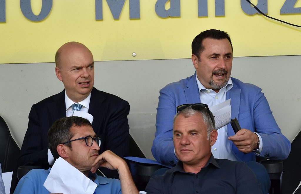 Marco Fassone e Massimiliano Mirabelli, ex dirigenti del Milan