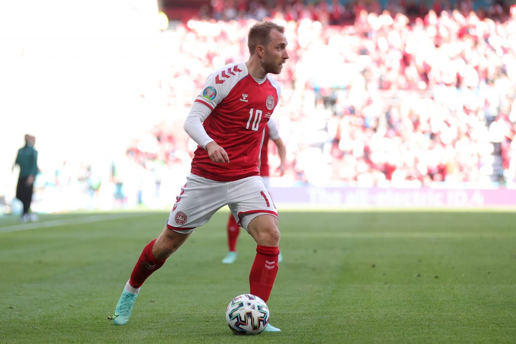 Christian Eriksen, numero 10 della Nazionale danese