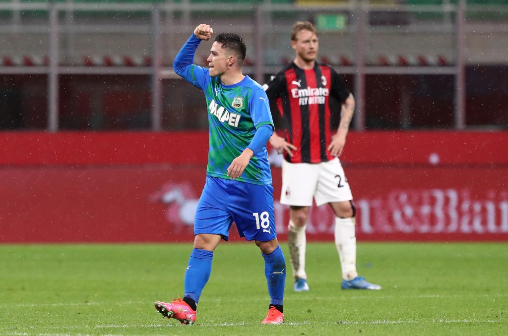 Raspadori grande protagonista di Milan-Sassuolo