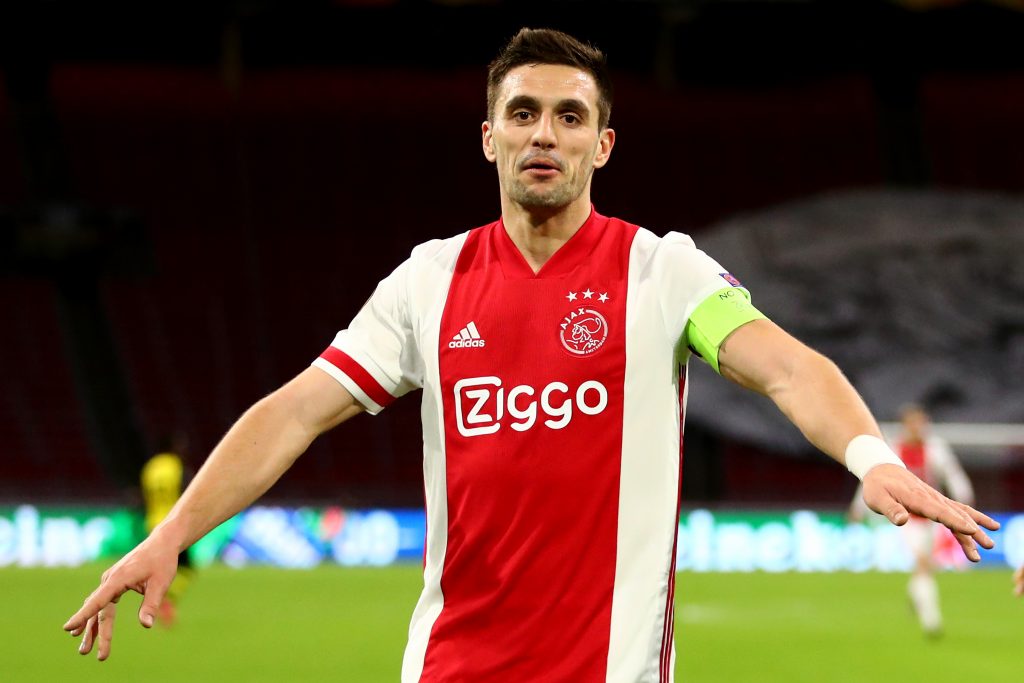 Dusan Tadic, capitano e giocatore dell'Ajax