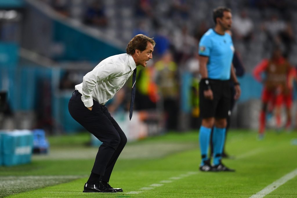 Roberto Mancini, CT Italia.
