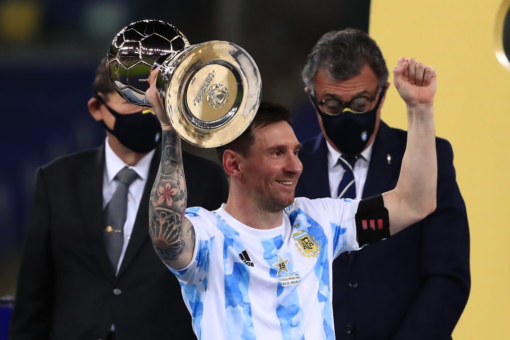 Messi vincitore della Copa America