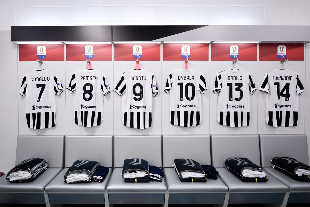 Le maglie della Juventus