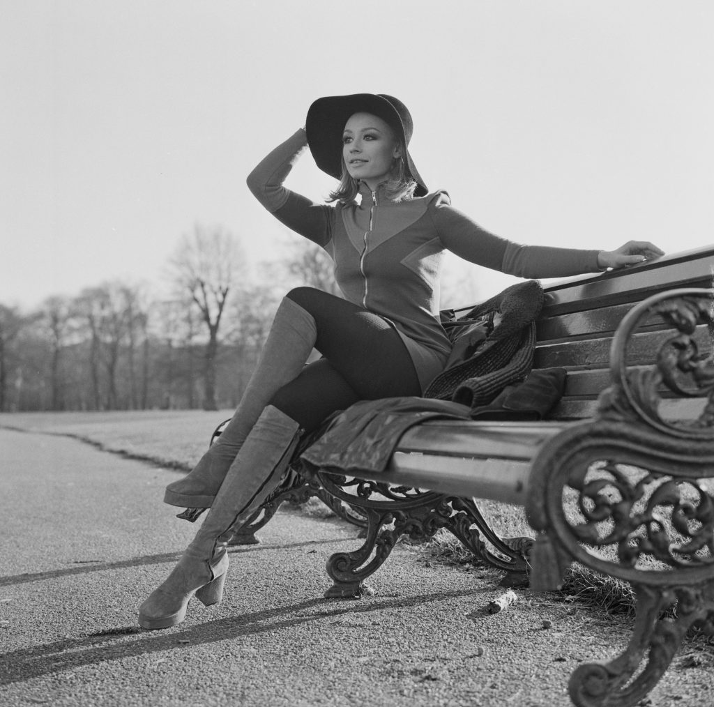 Raffaella Carrà in uno scatto del 1972