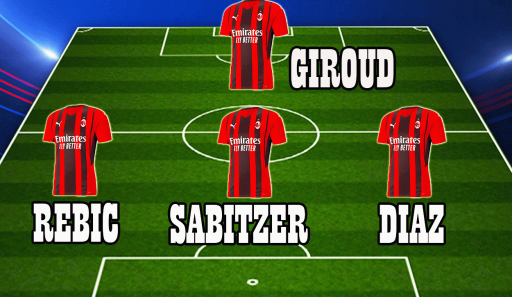 Rebic -Sabitzer -Diaz - Giroud