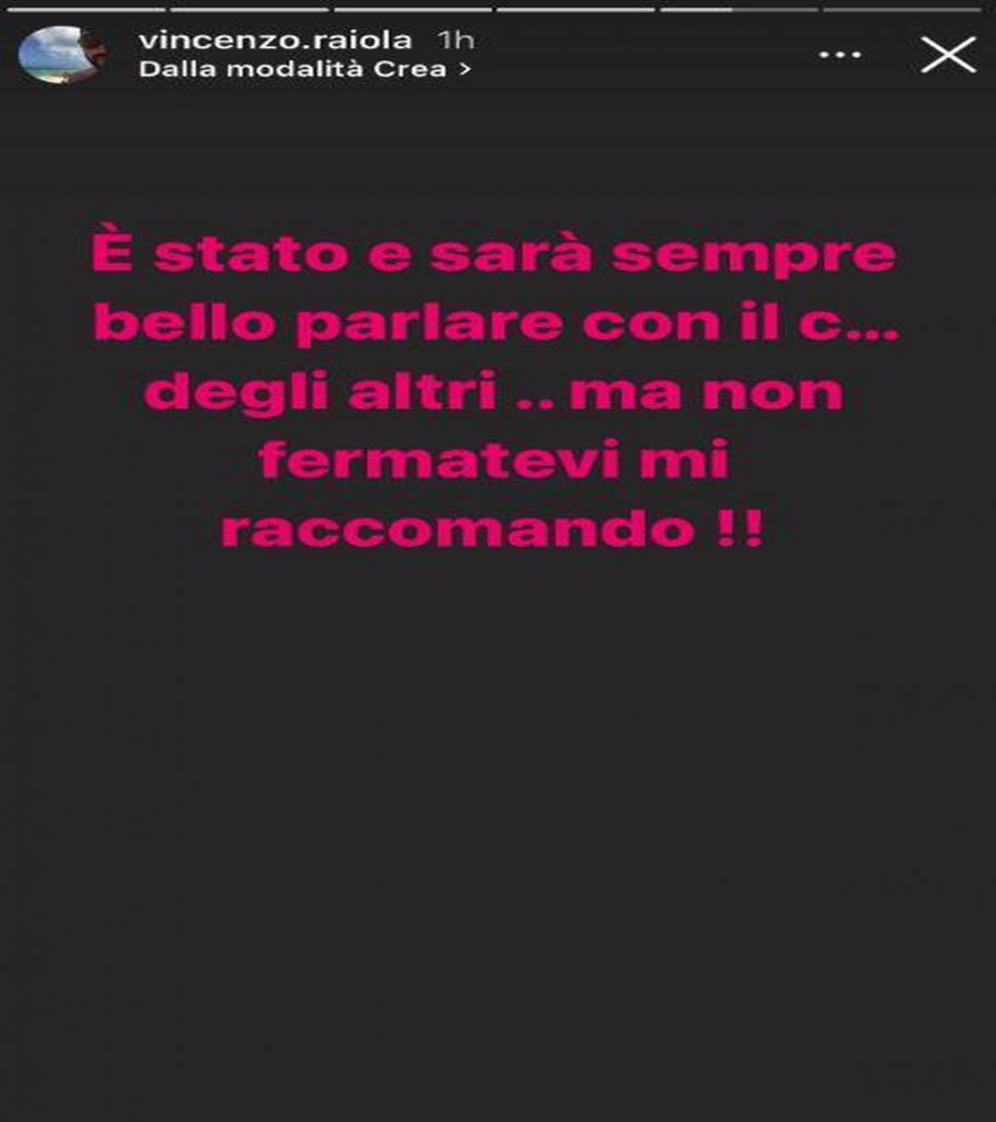 Il terzo post di Vincenzo Raiola
