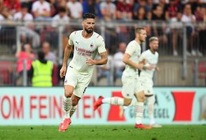 Olivier Giroud, attaccante del Milan