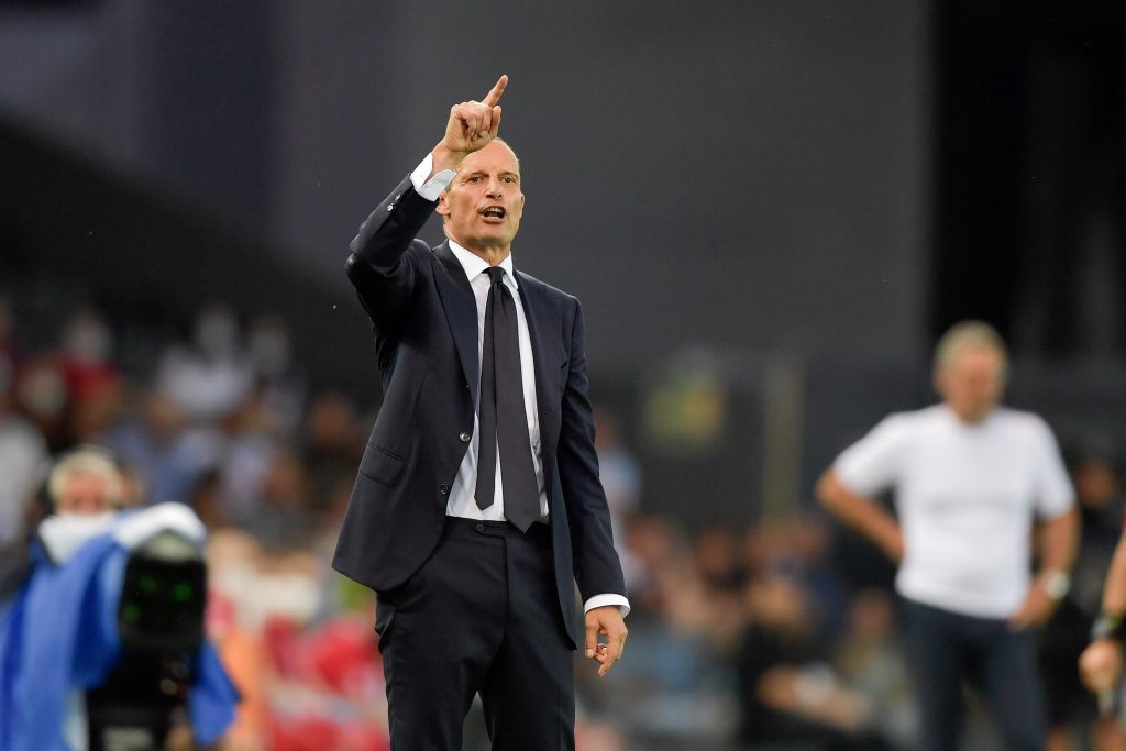 Il tecnico della Juventus, Massimiliano Allegri, alla sua seconda esperienza con il club bianconero.