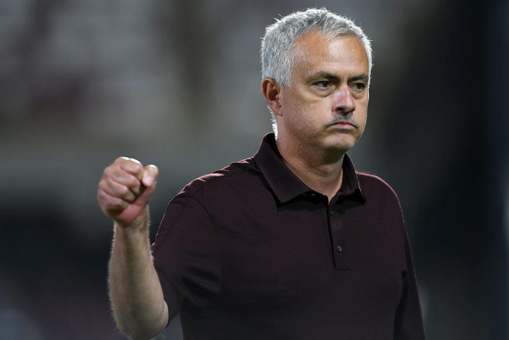 Jose Mourinho, tecnico della Roma.