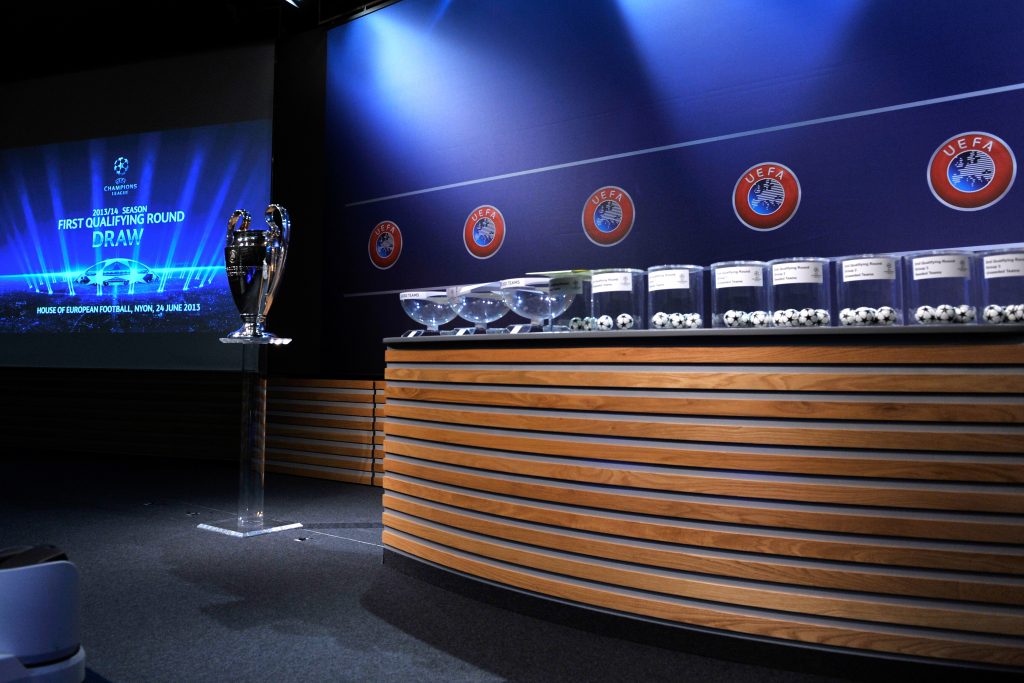 Sorteggi della prossima UEFA Champions League.