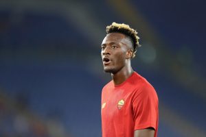 Tammy Abraham, attaccante della Roma.