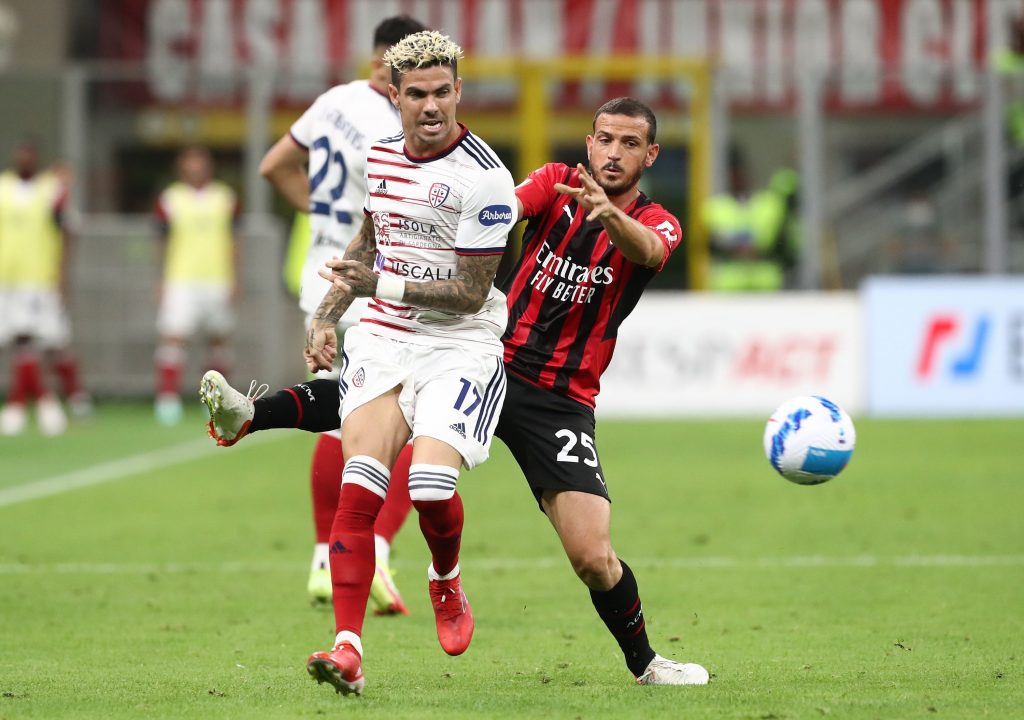 Alessandro Florenzi in Milan-Cagliari
