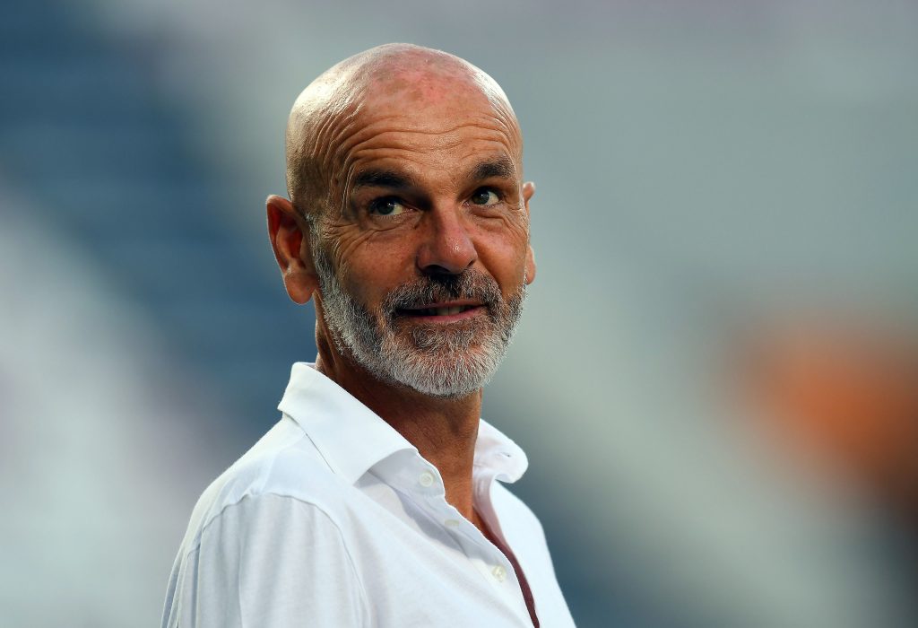 Stefano Pioli, tecnico rossonero.