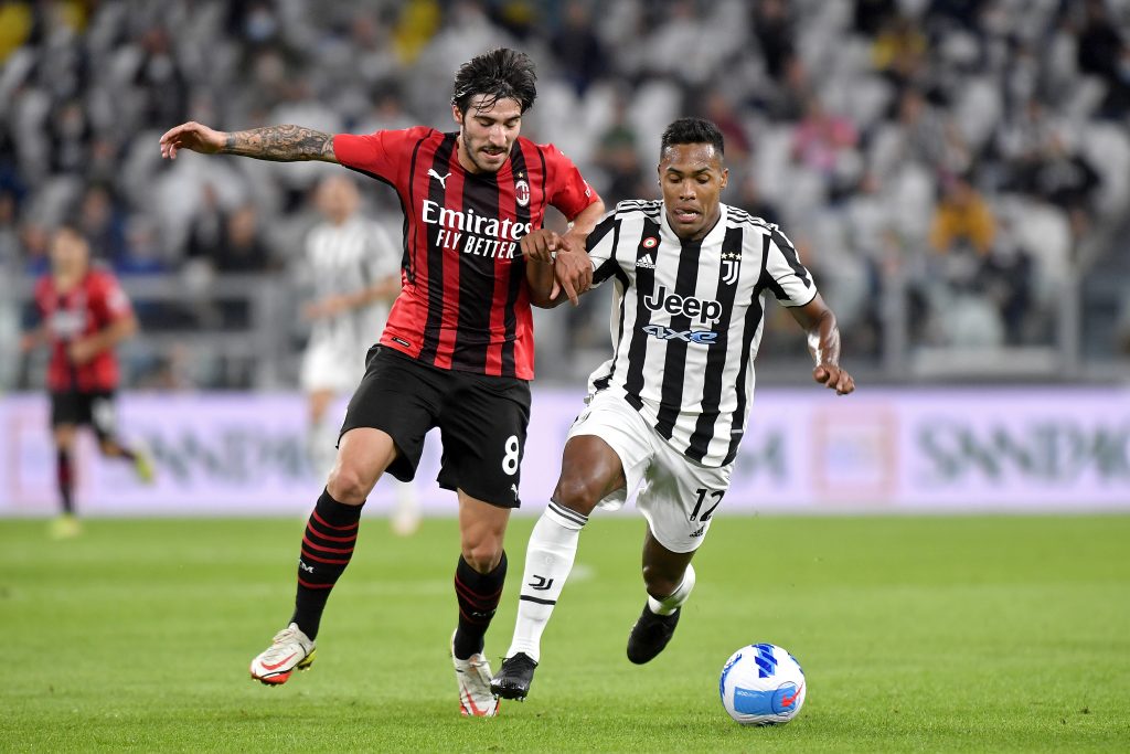 Tonali e Alex Sandro