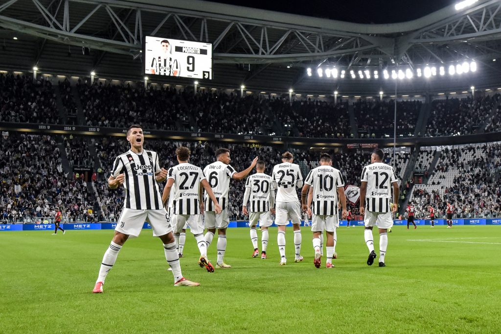 Juventus dopo il gol