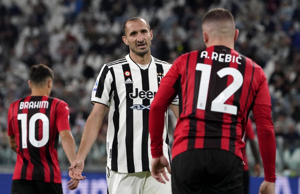 Chiellini e Rebic