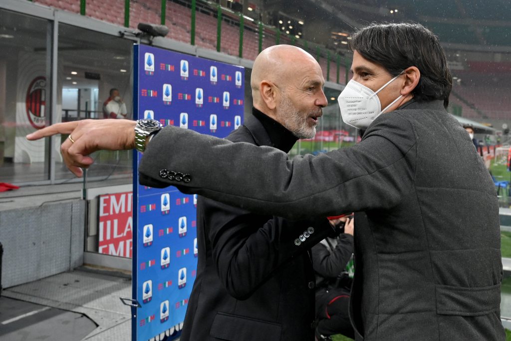Stefano Pioli e Simone Inzaghi