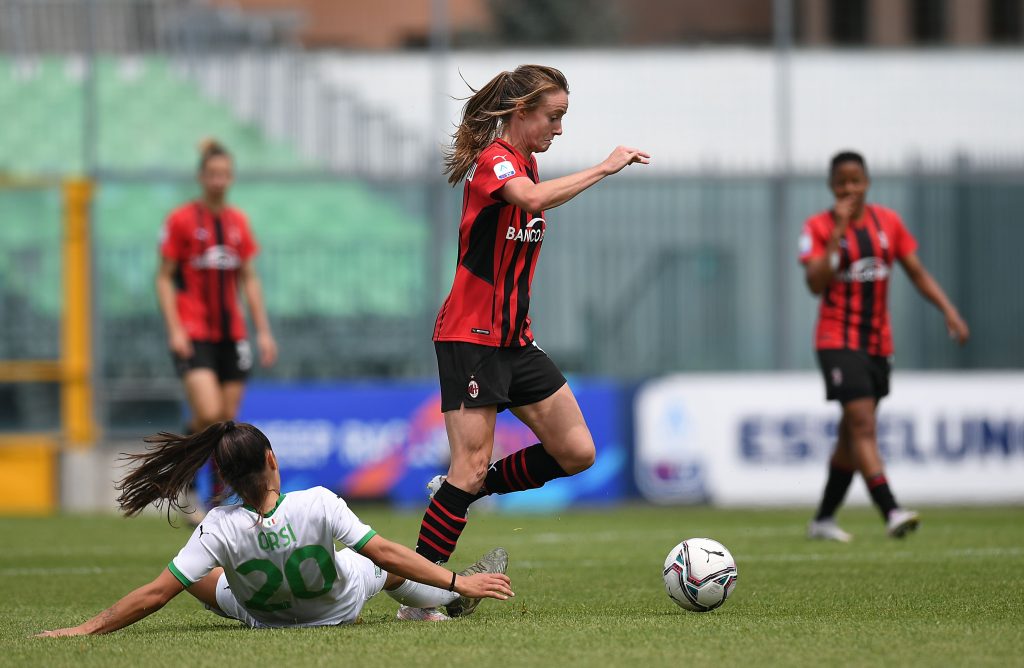 Milan femminile, Orsi in azione.