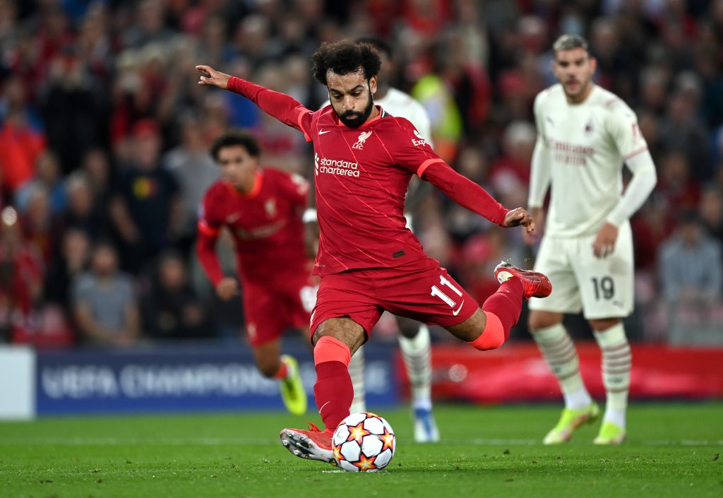 Rigore Salah, Liverpool-Milan